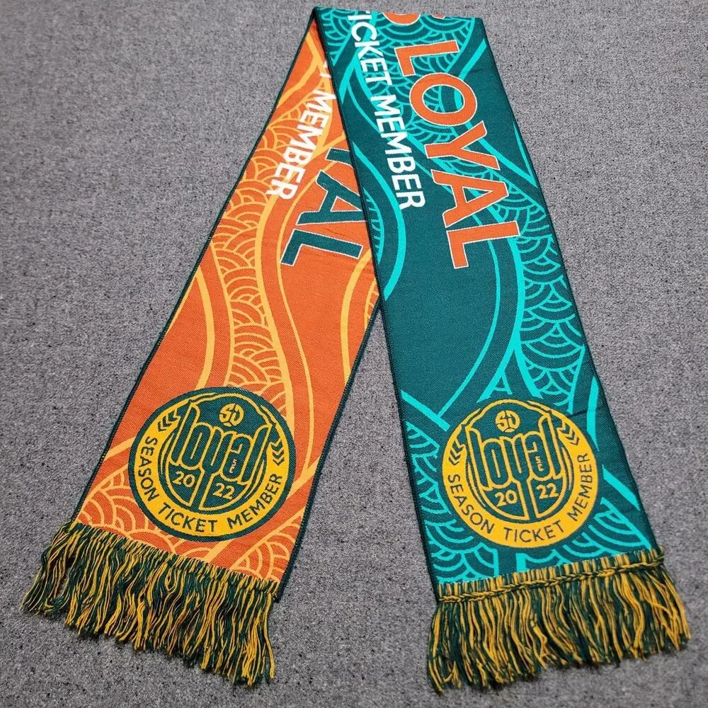 San Diego Loyal Scarf Adult USL Soccer Football 2022 Always Loyal 8